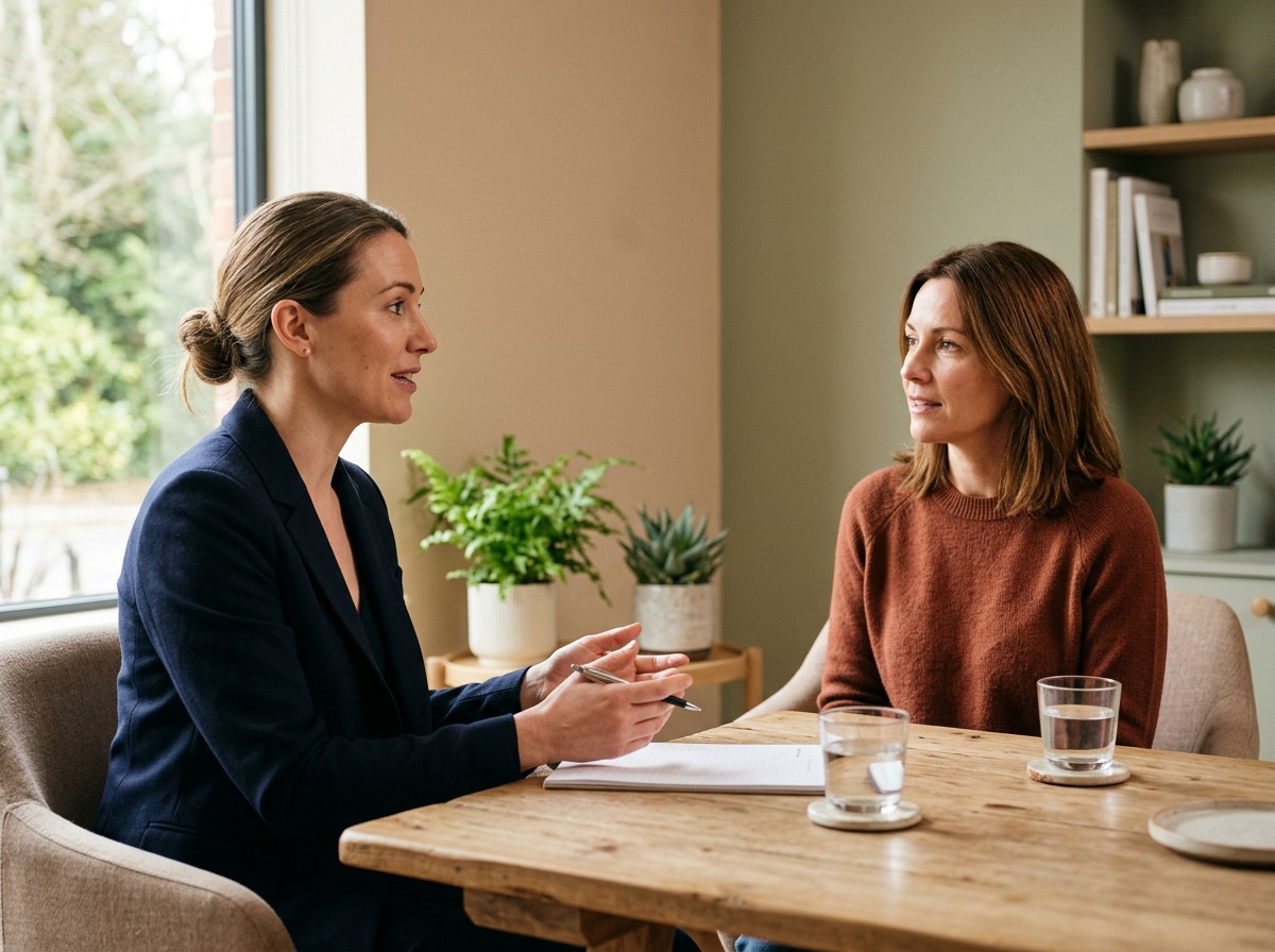 A pharmacist-led aesthetics consultation at Sidley Pharmacy